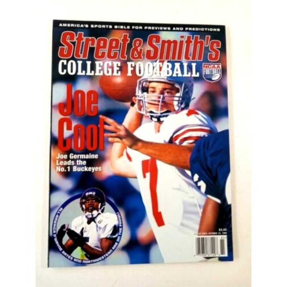 Street Smiths College Football 1998 Joe Germaine Ohio State Buckeyes